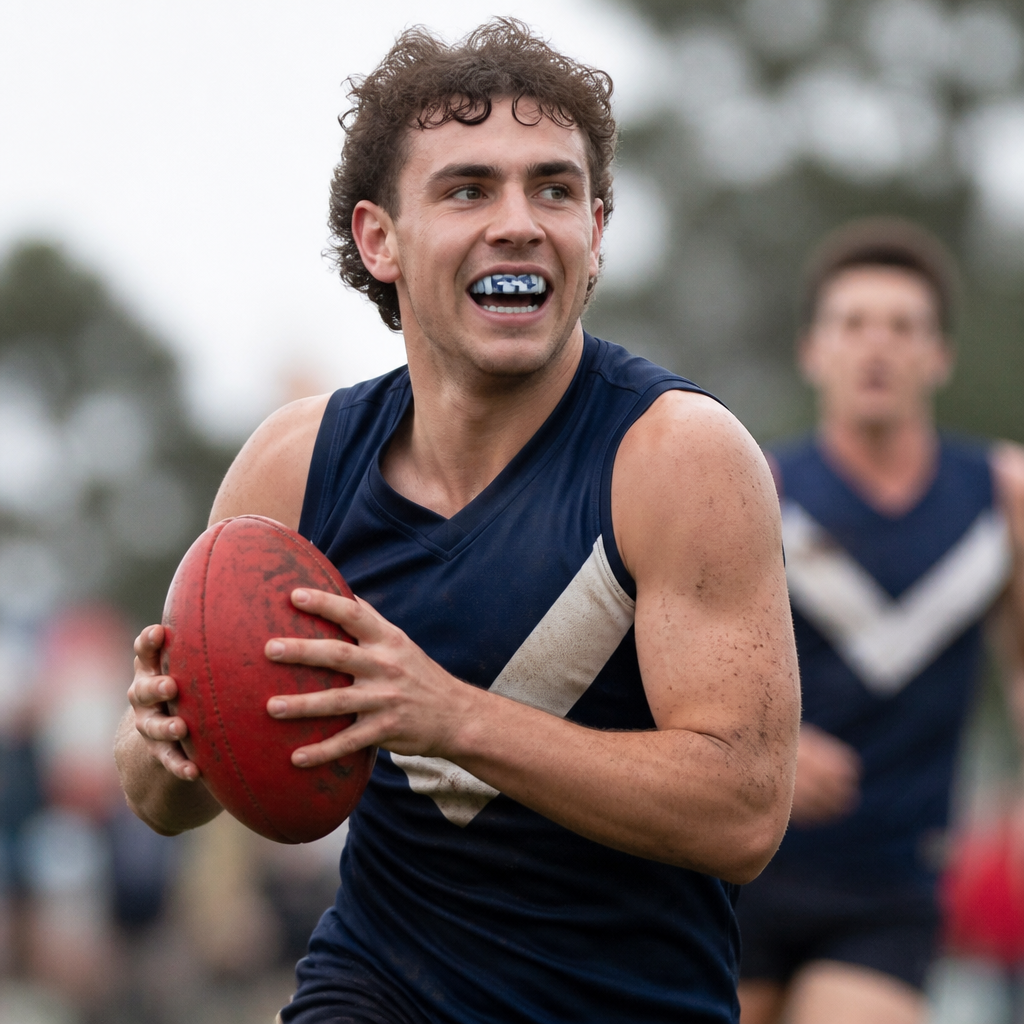 Custom sports mouthguards at Smile Spot Mawson Lakes